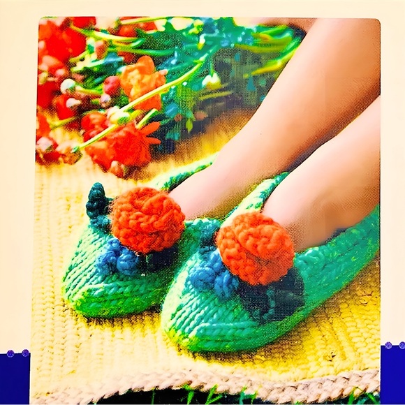 Fun and Fantastical Slippers to Knit + 3 Yarn Skeins - Picture 10 of 15